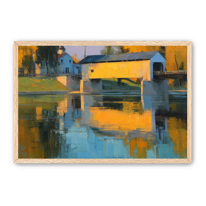 Golden Hour at the Covered Bridge