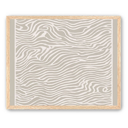 Lines Carved Across Surface Plane
