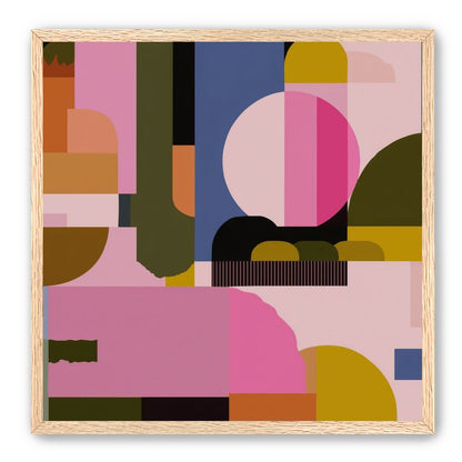 Shapes Jostling for Space 