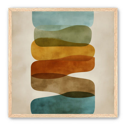 Ribbons of Muted Color