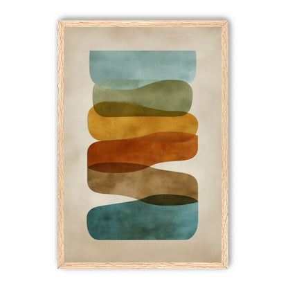 Ribbons of Muted Color