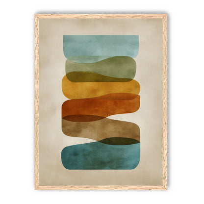 Ribbons of Muted Color