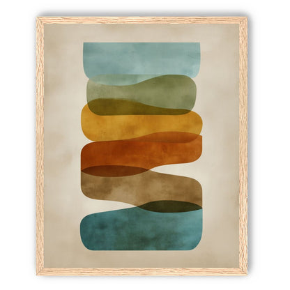 Ribbons of Muted Color
