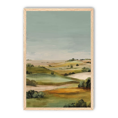 Valley with Rolling Hills