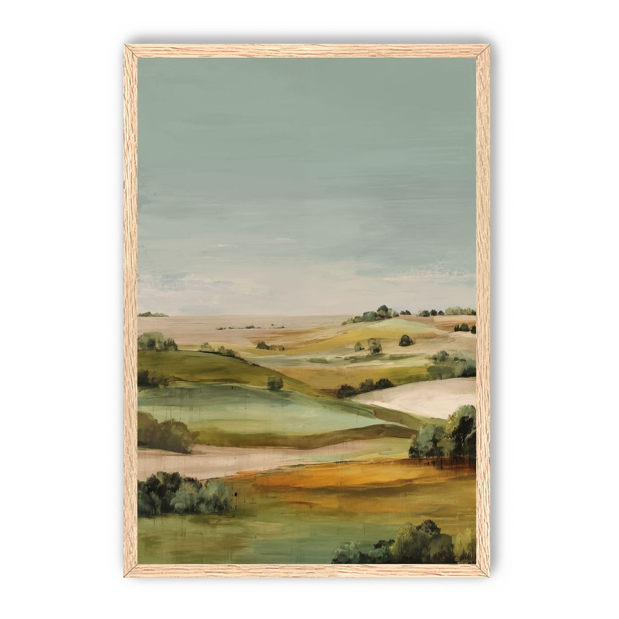 Valley with Rolling Hills