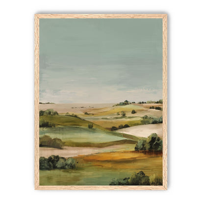 Valley with Rolling Hills
