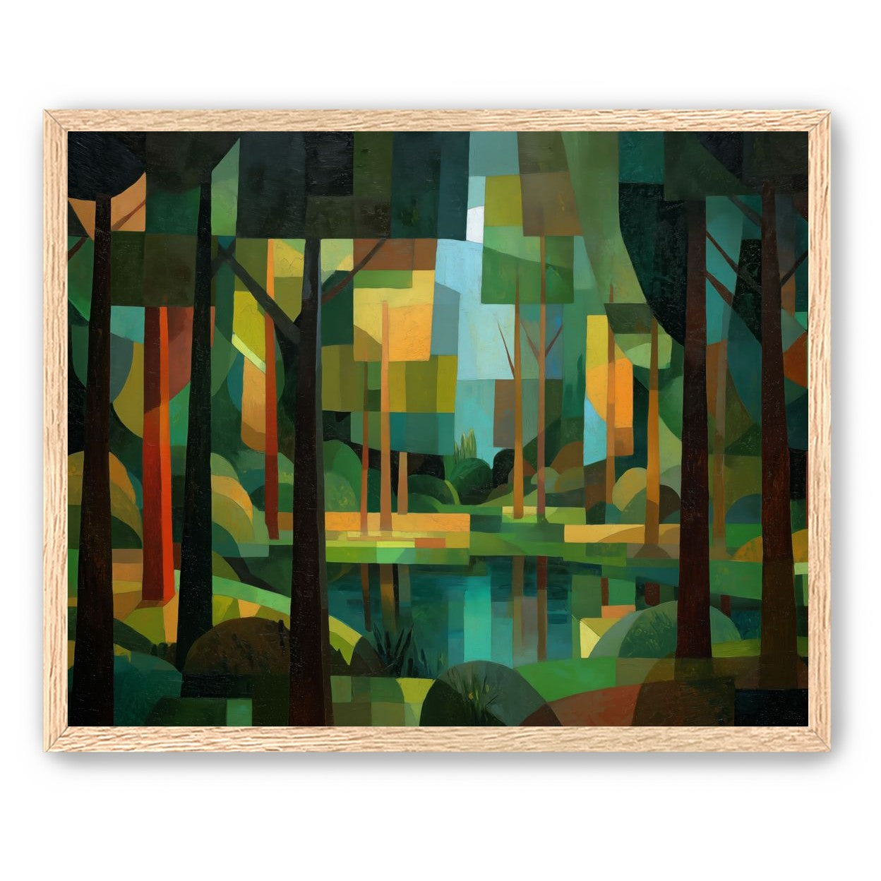 Geometric Trees and Light