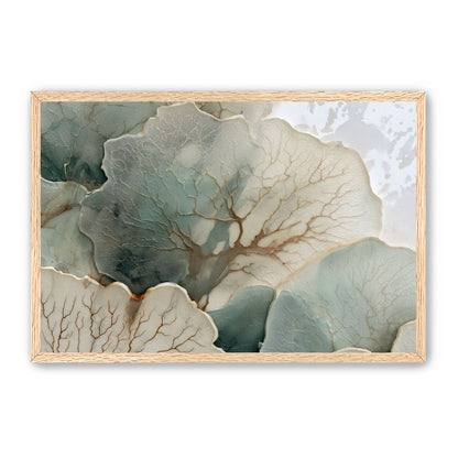Translucent Leaves with Fine Veins