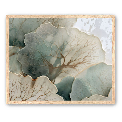 Translucent Leaves with Fine Veins