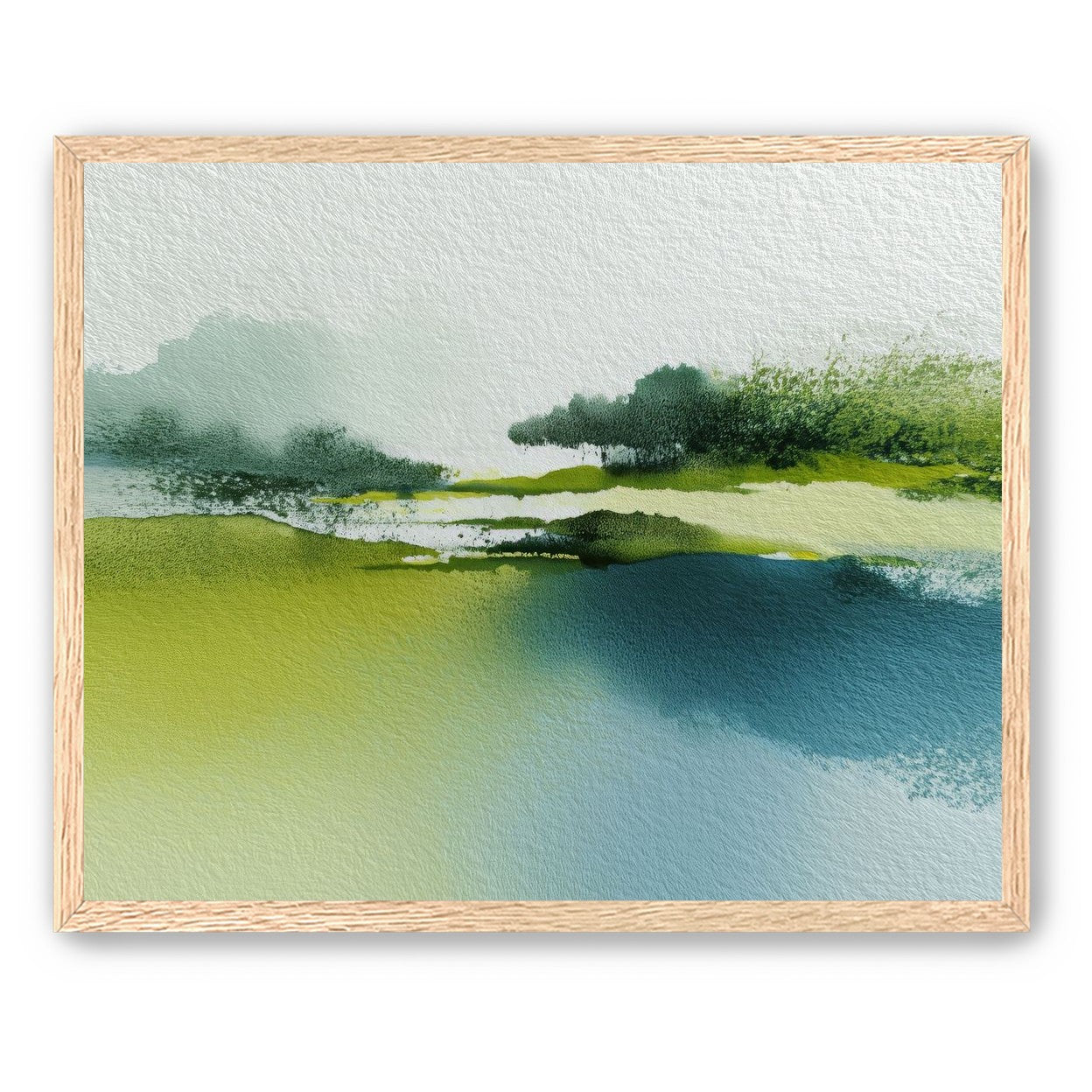 Watercolor Lakeshore