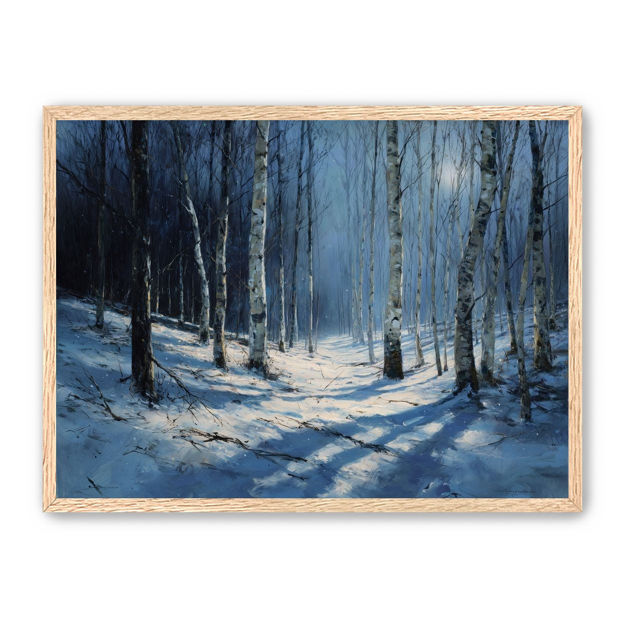 Silence Held in Blue