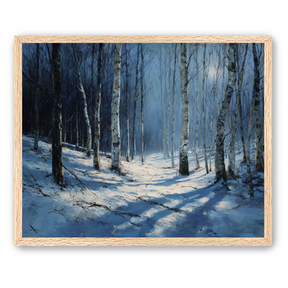 Silence Held in Blue
