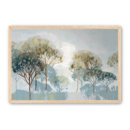 Tree Canopies in Soft Rows