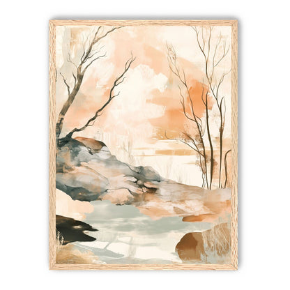 Ink Wash Over Stone Texture