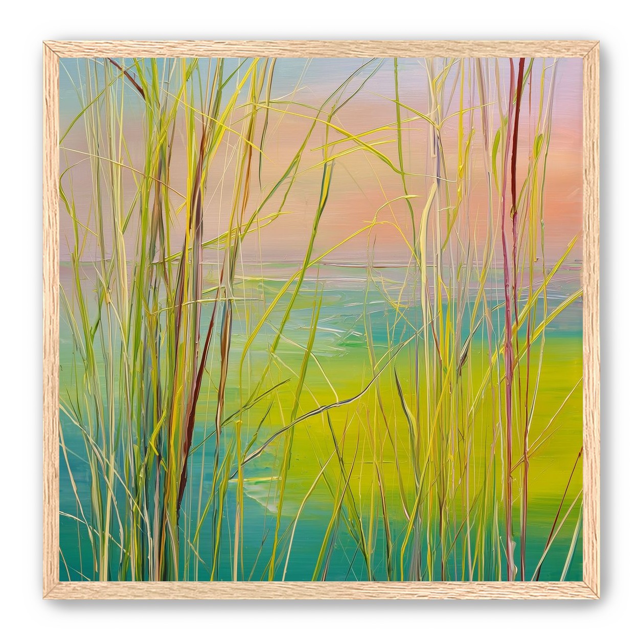 Reeds at Low Tide