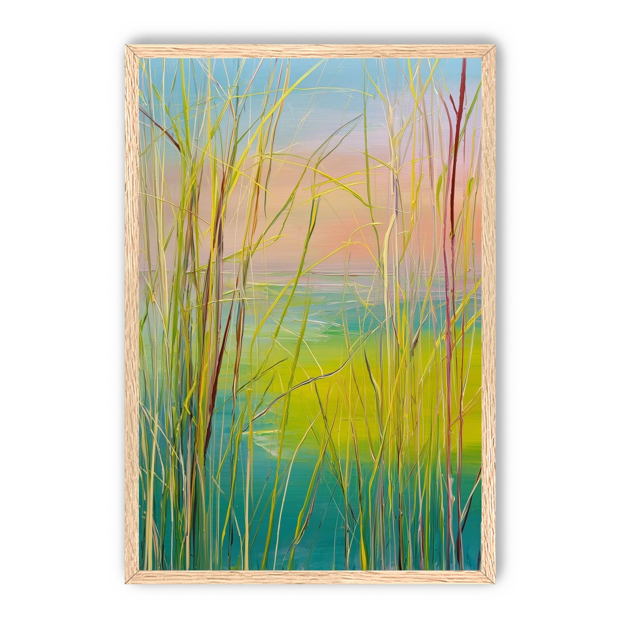Reeds at Low Tide
