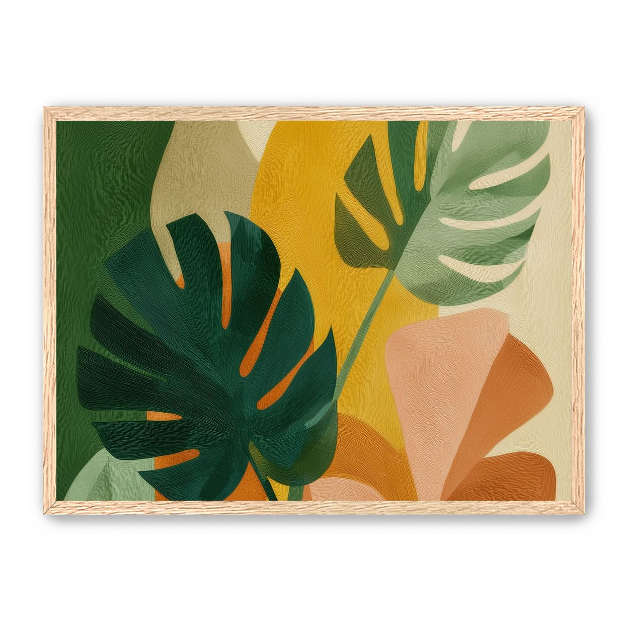 Leaves of Green and Brown