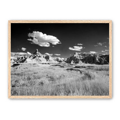 Badlands in Monochrome