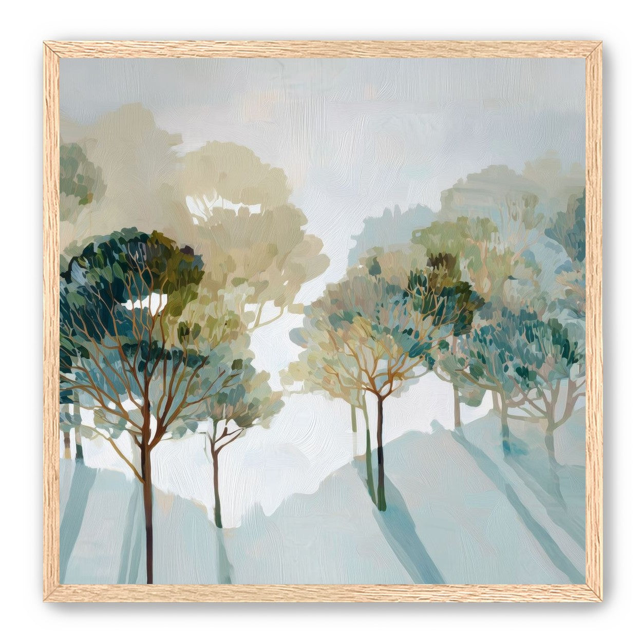 Light Filled Tree Line