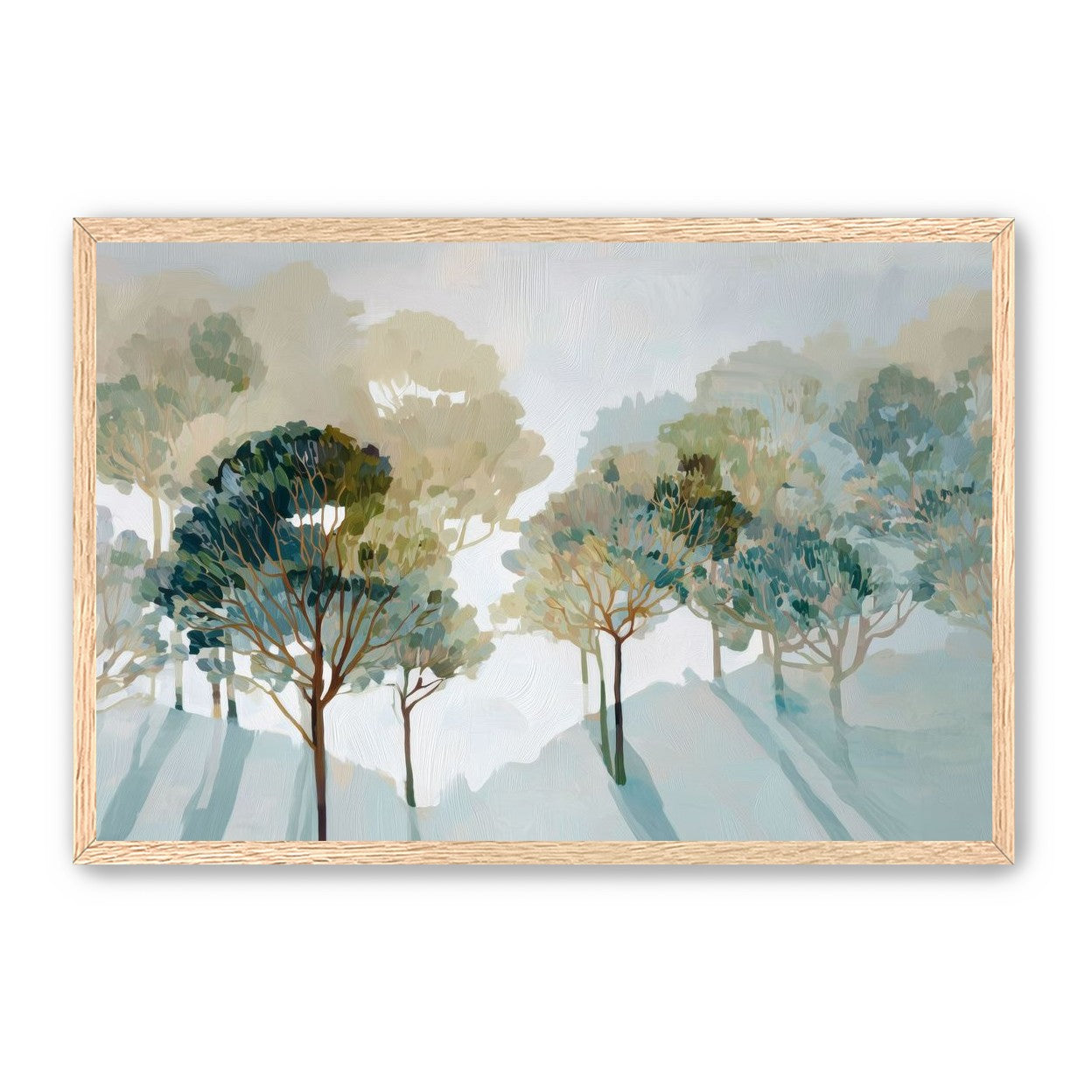 Light Filled Tree Line