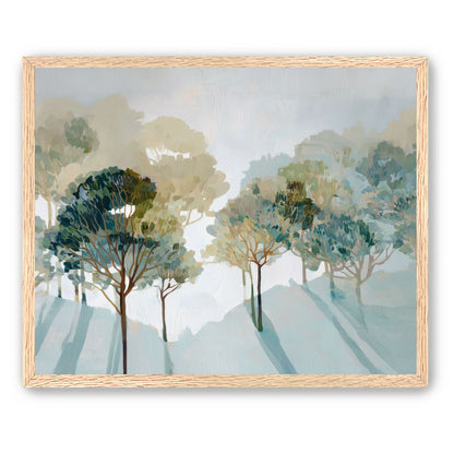 Light Filled Tree Line