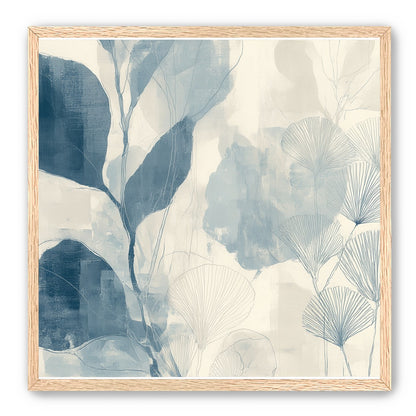 Pale leaves and fans