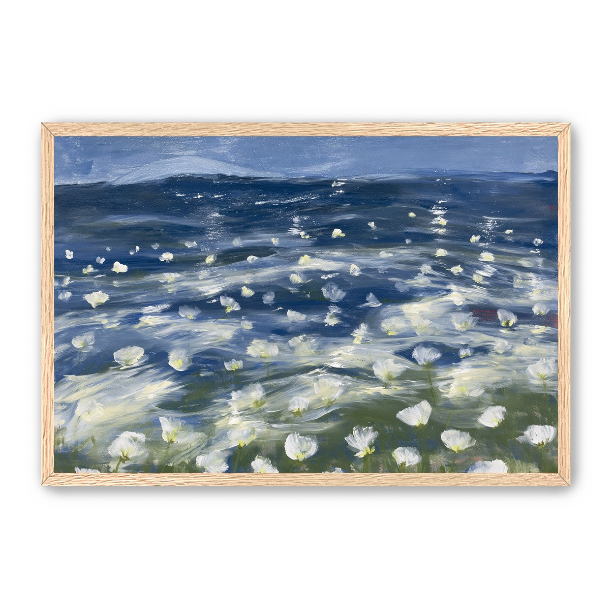 White flowers under blue sky