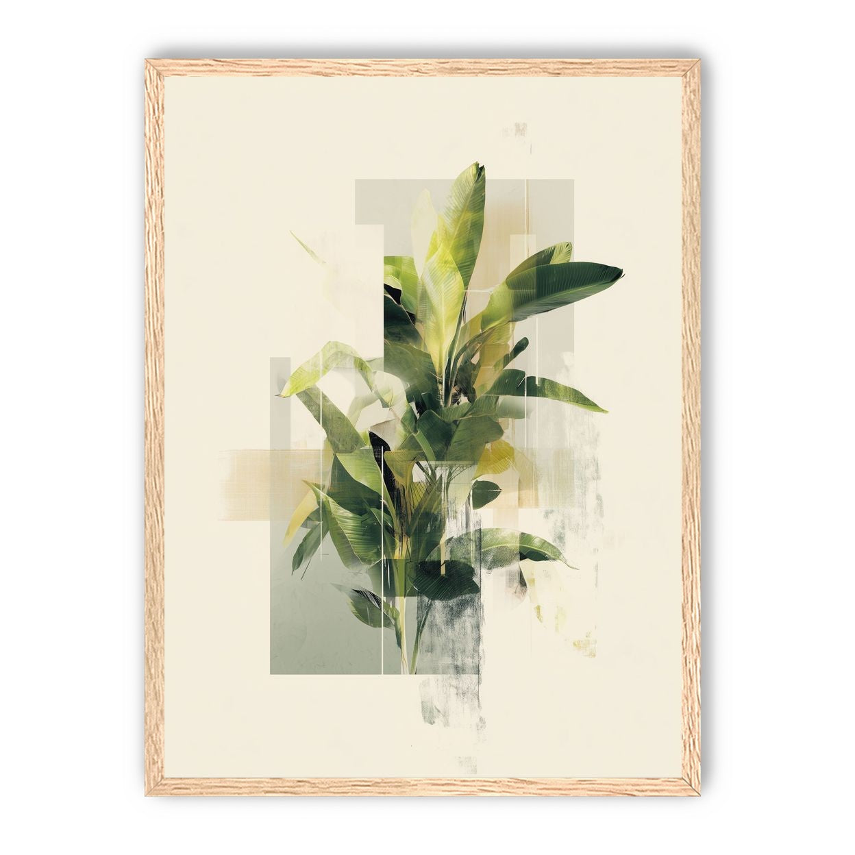 Plant in layered light