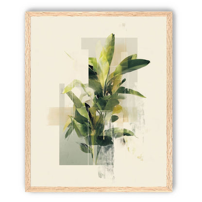 Plant in layered light