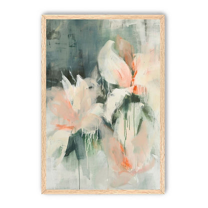 Drips on pale petals