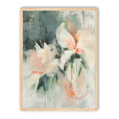 Drips on pale petals