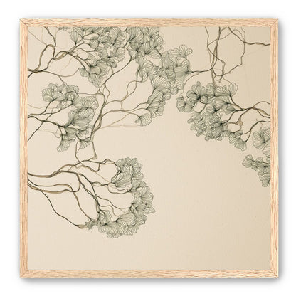 Trees Drawn in Continuous Lines
