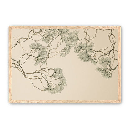 Trees Drawn in Continuous Lines