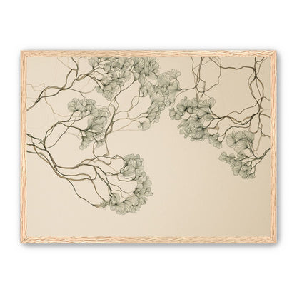 Trees Drawn in Continuous Lines