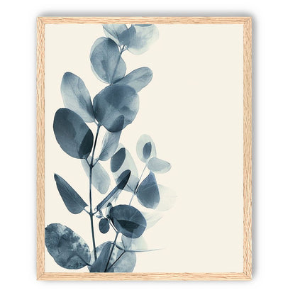 Eucalyptus in quiet blue