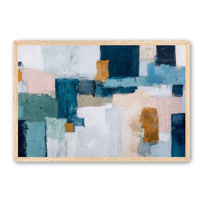 Offset Blocks Across White