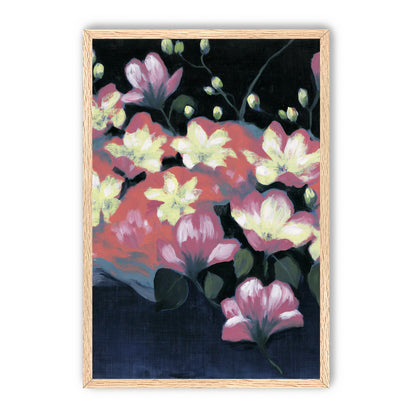 Flowers waking in the dark