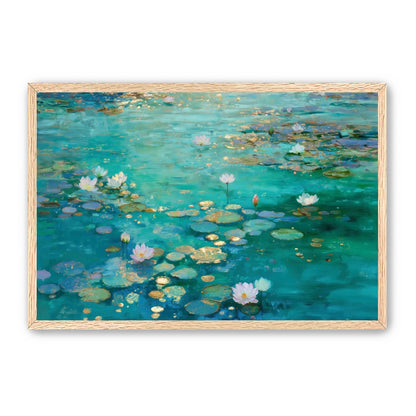 Quiet Gold on Blue Water