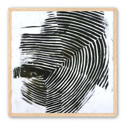 Black bands in white scrape