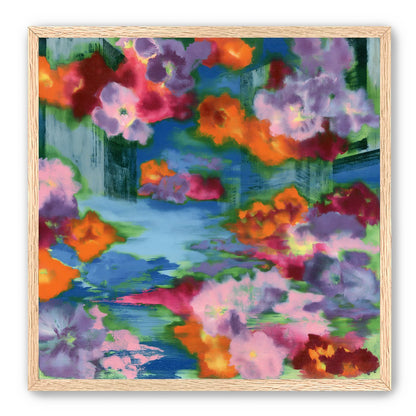 Bridges in the flower haze