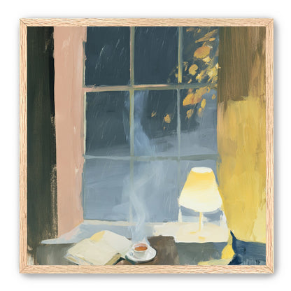 Steam in the windowlight
