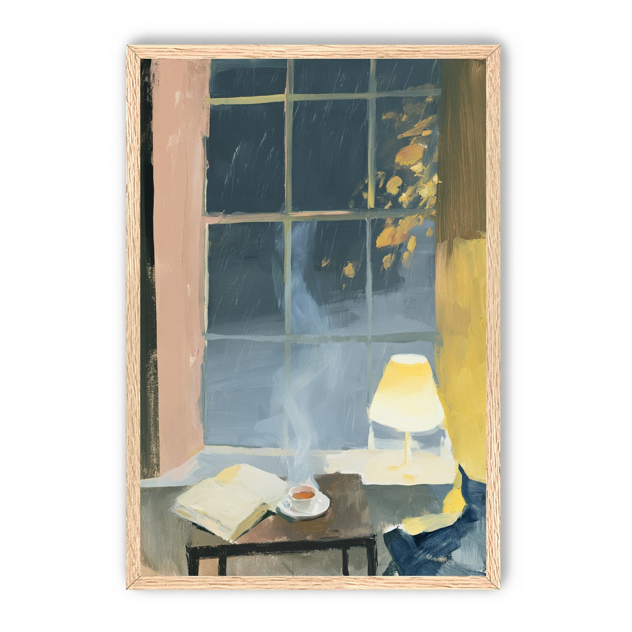 Steam in the windowlight