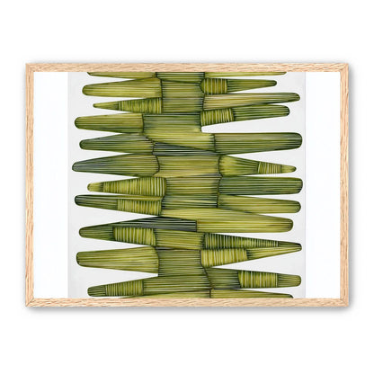 Olive green stacking lightens
