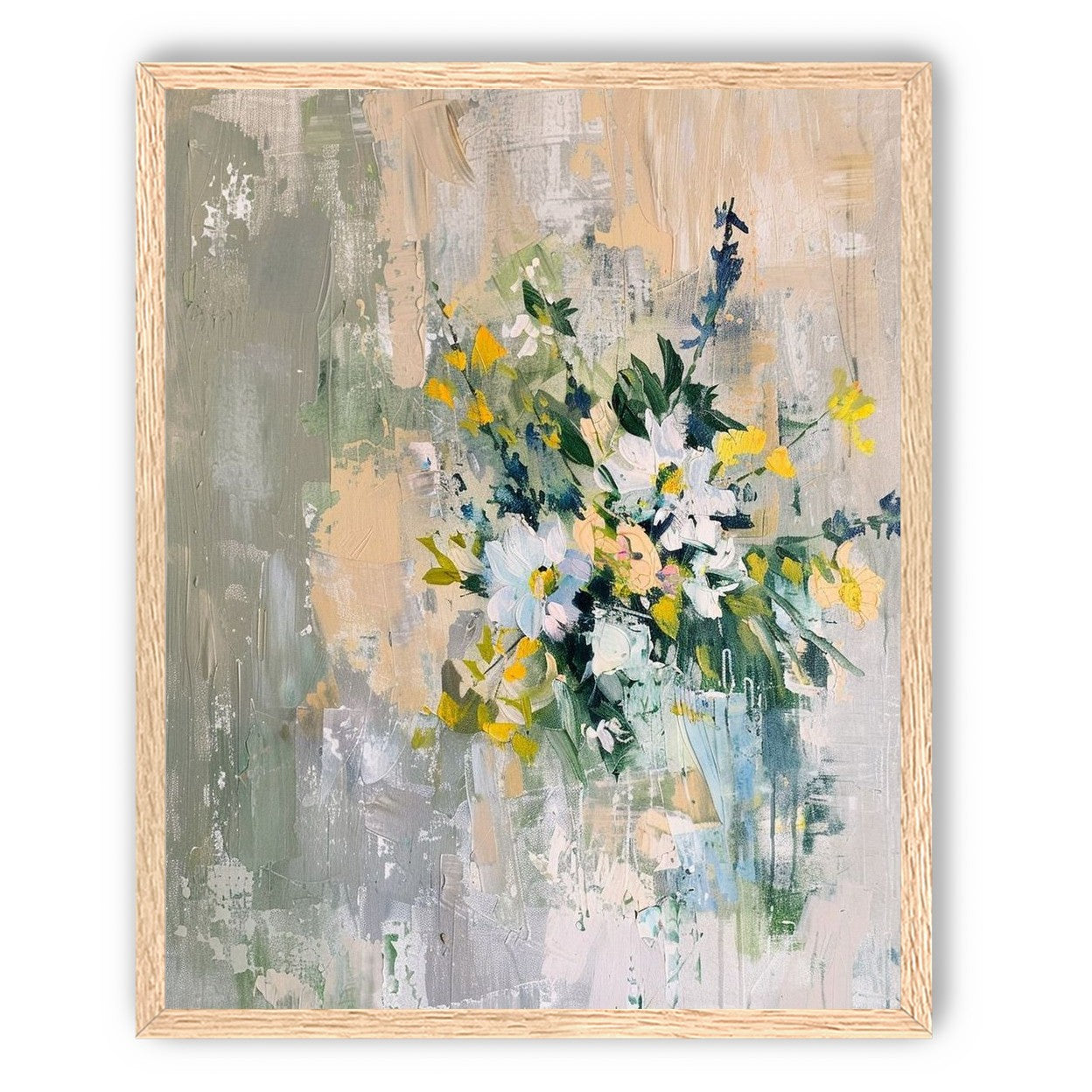 Flowers finding their way out