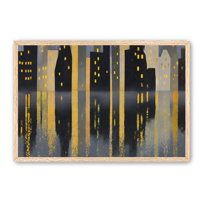 Windows above their reflections