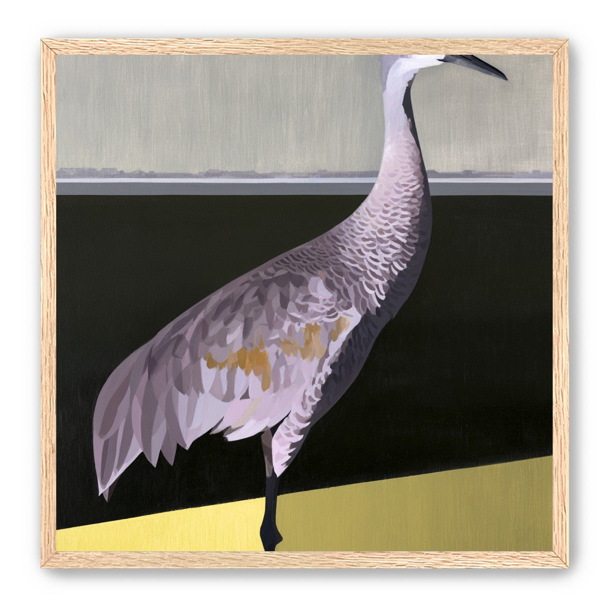 Crane at the hard horizon