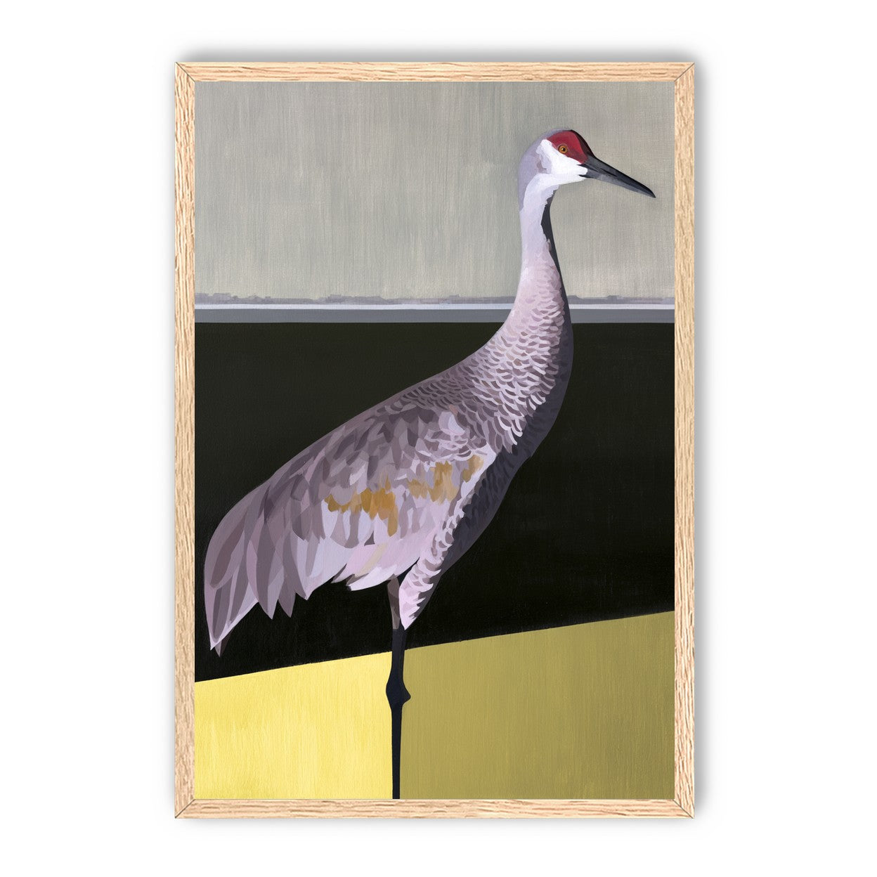 Crane at the hard horizon