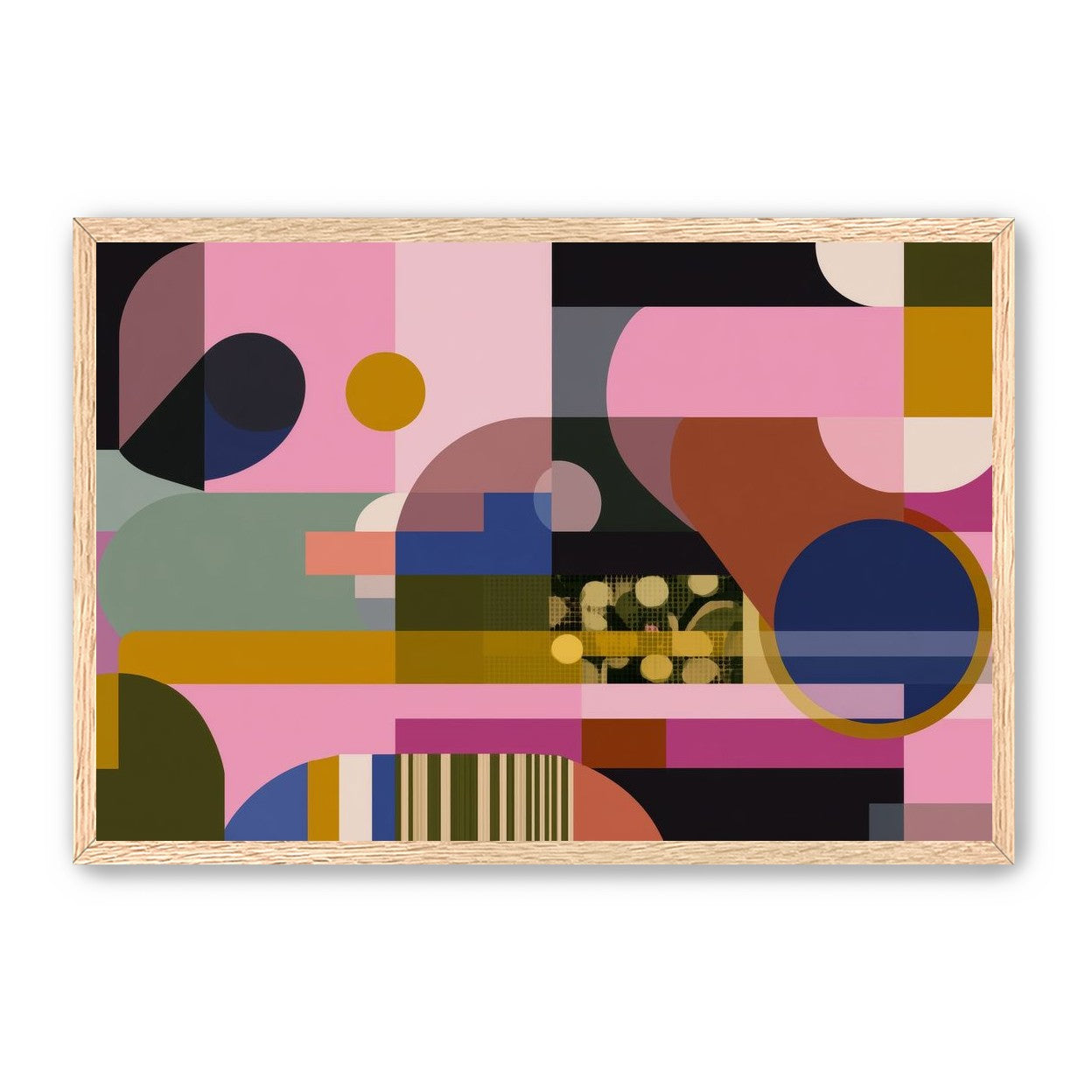 Shapes Jostling for Space 