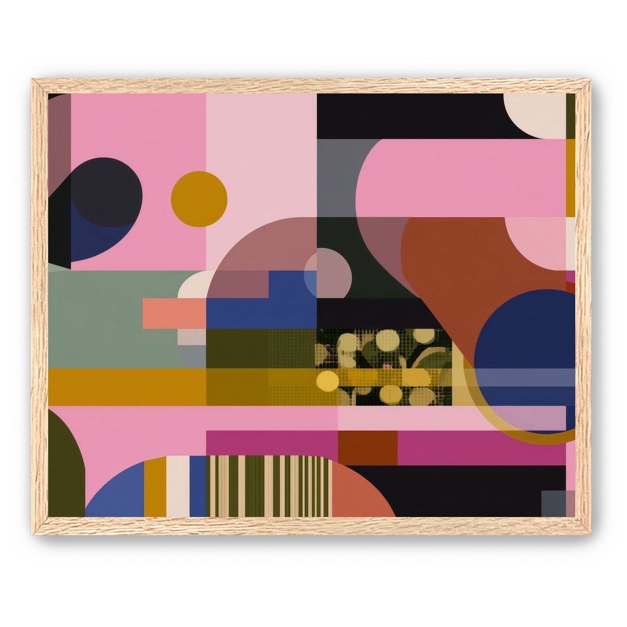 Shapes Jostling for Space 