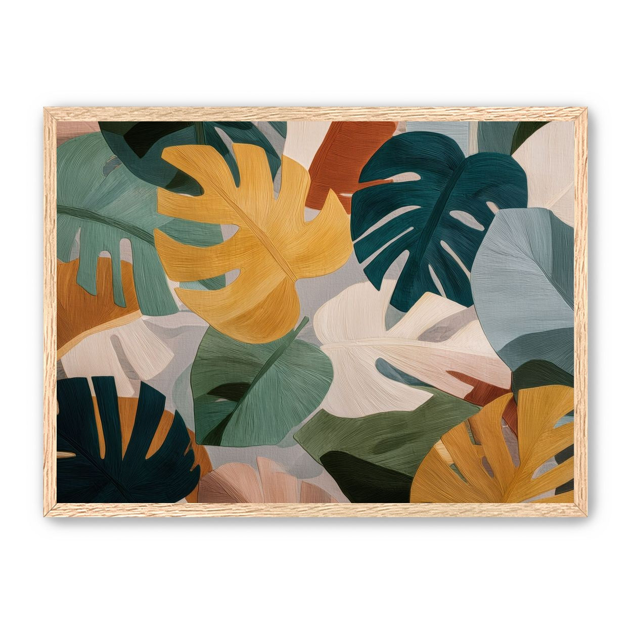 Piles of Palm Fronds